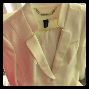 Cream color coat set